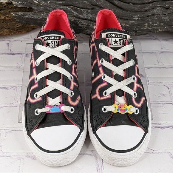 Converse Chuck Taylor All Star Pretty Strong Sneakers with Added Shoelace Tags - Picture 2 of 9